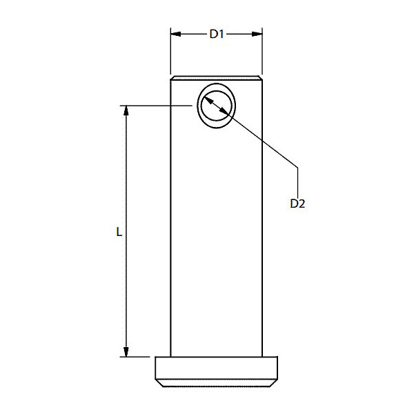 Edelstahlbolzen 6 x 16mm für Wantenspanner Toggle