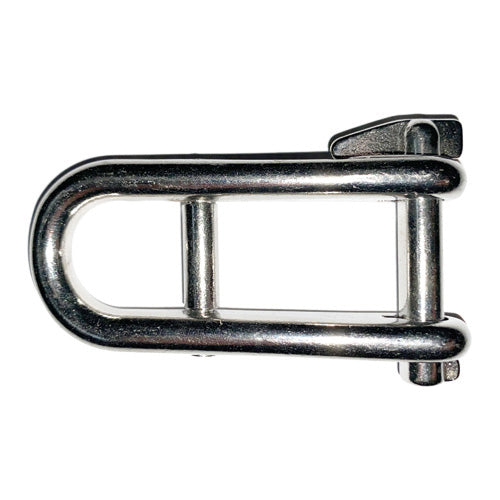 Niroschlüsselschäkel mit Steg 5mm