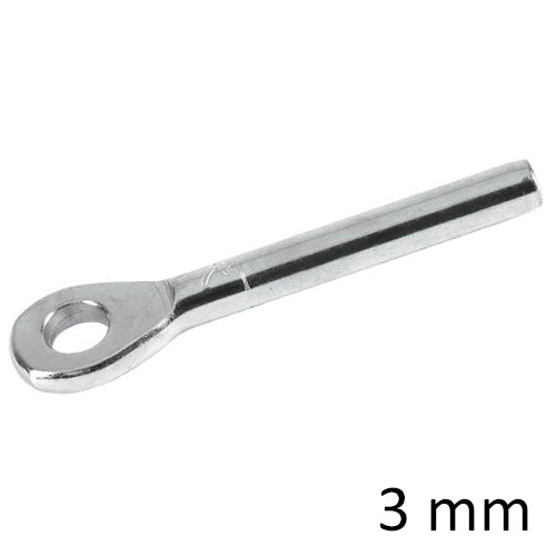 Korsar Wanten 3mm Drahtseil 1 x 19 (Paar)