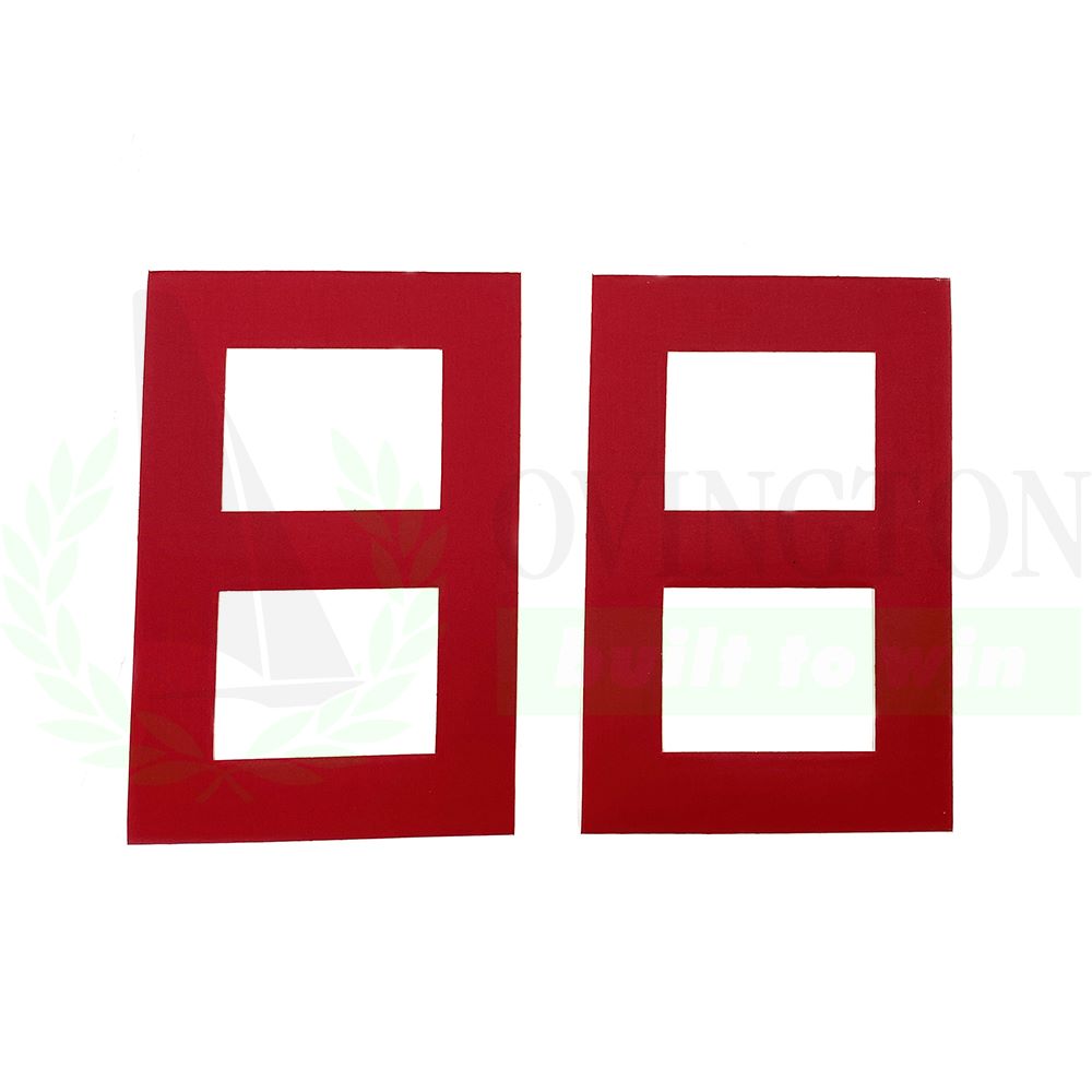 Segelnummer 235mm 9" digitale 8er Form (1 Stk.)