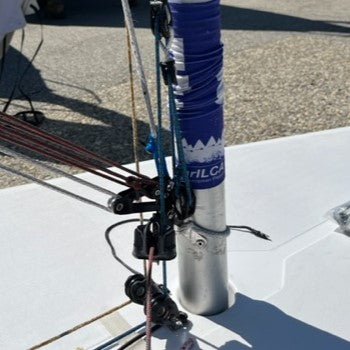 ILCA Cunningham Mastschlaufe Pro mit 29mm Block (Harken)