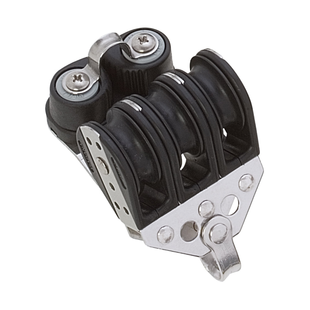 28mm Kugellagerblock dreifach mit Klemme