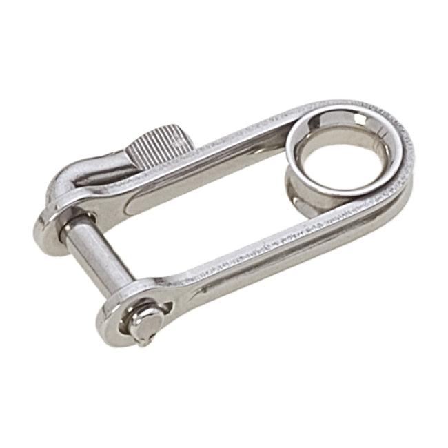 Niroschlüsselschäkel mit Auge 5mm