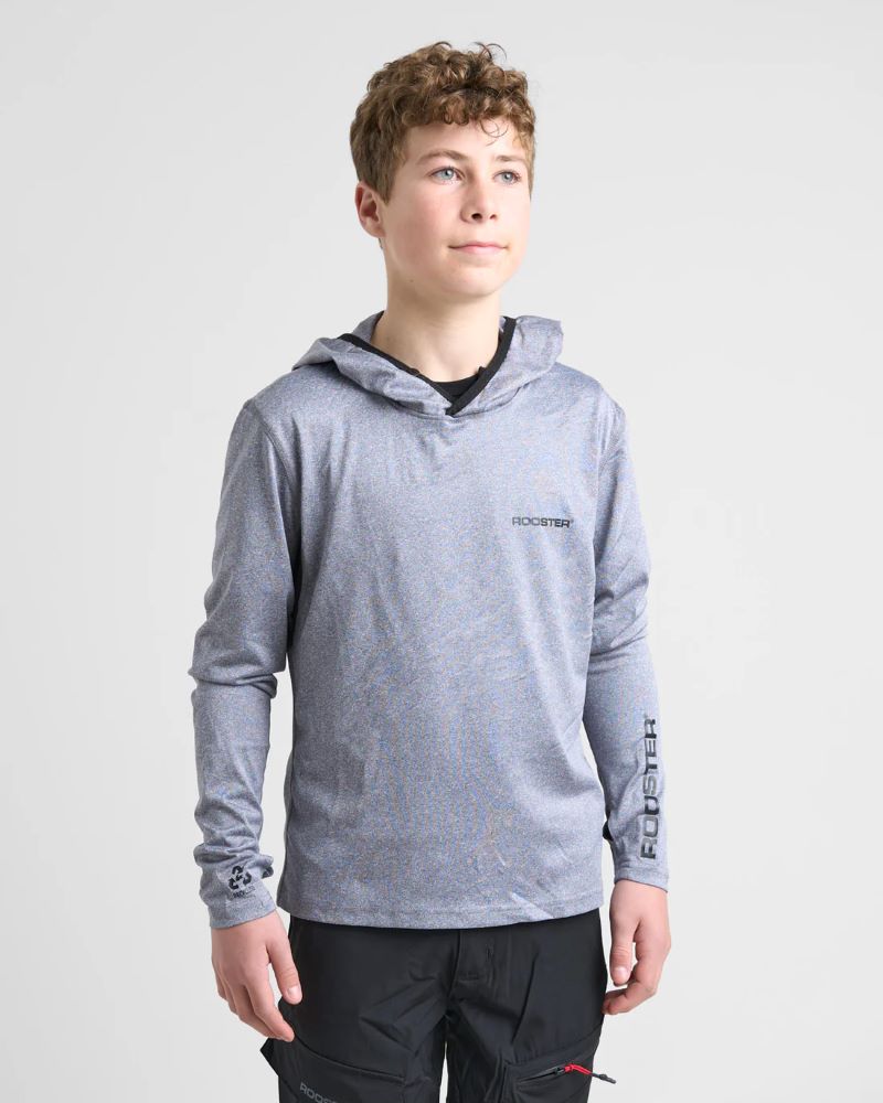 Funktionsshirt Hooded Quick Dry UVF 50+ langarm Junior