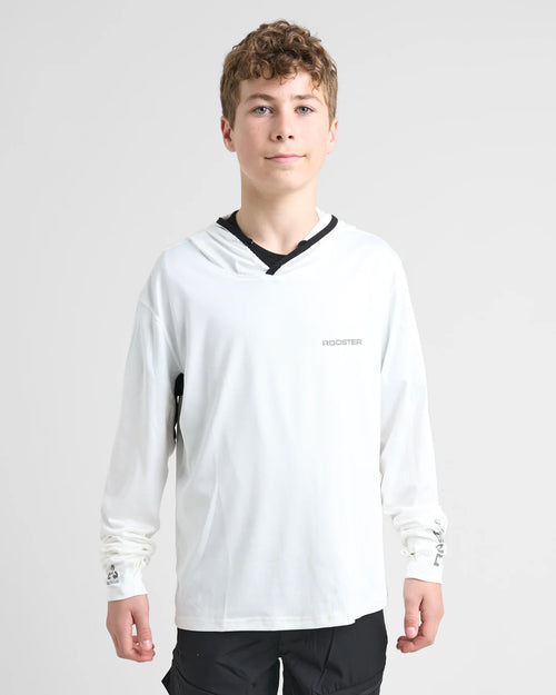 Funktionsshirt Hooded Quick Dry UVF 50+ langarm Junior