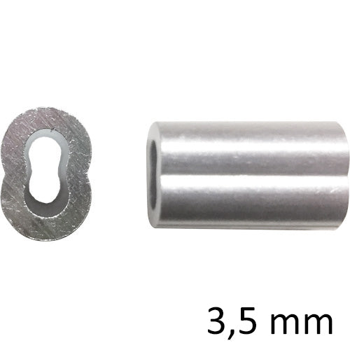 ARM Presshülse Aluminium 3,5mm