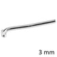 Korsar Wanten 3mm Drahtseil 1 x 19 (Paar)