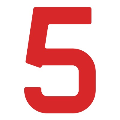 Segelnummern 305mm rot