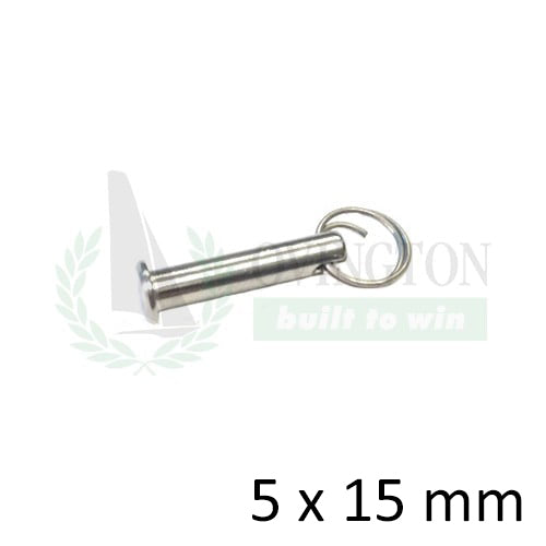 Edelstahlbolzen 5 x 15mm - 29er Salingende
