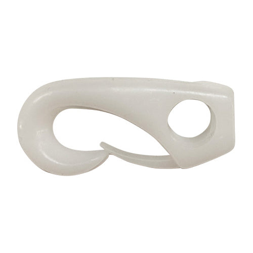 Haken für Gummischnur standard weiß