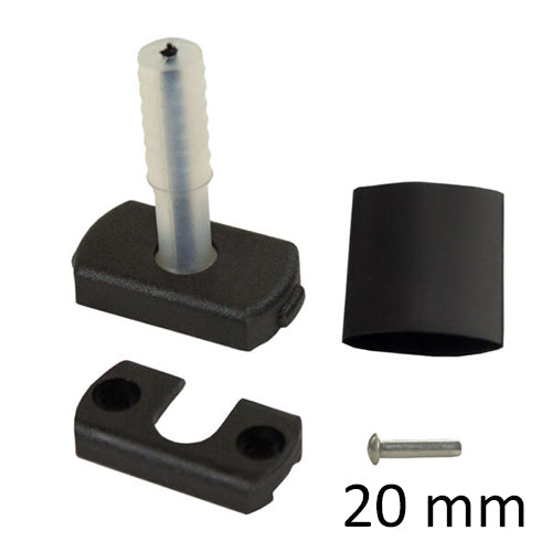 Ersatzgelenk für Pinnenausleger 20mm mit Taueinlage (Optiparts)