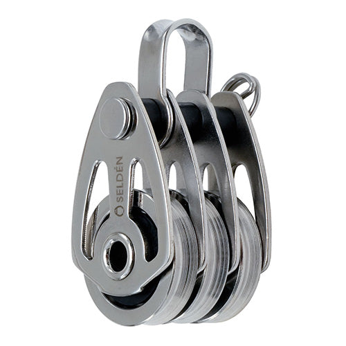 25mm Kugellagerblock BBB25 dreischeibig mit Schäkel (High Load)