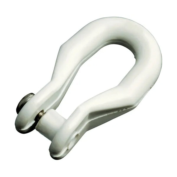 Allen Mastrutscher-Schäkel zum Verschrauben Nylon 53mm weiß
