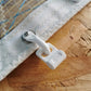 Mastrutscher T-Profil Nylon 14mm weiß