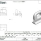Mastrutscher T-Profil Nylon 14mm weiß