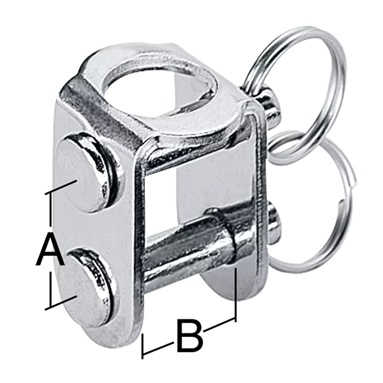 5mm U-Adapter mit 2 Bolzen