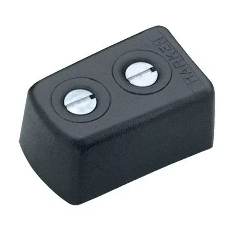 Heavy-Duty Endstopper für 22mm Low-Beam Schienen schwarz (Paar)