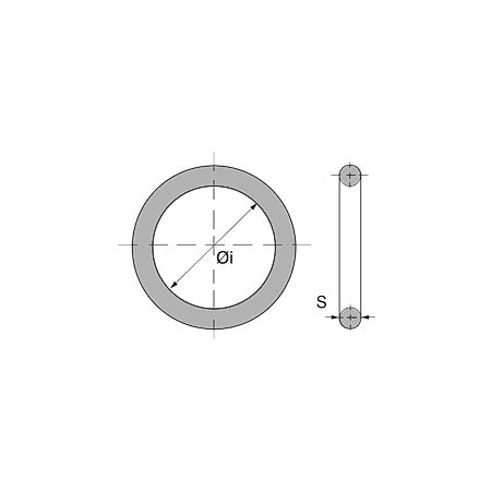 Nylonring weiß