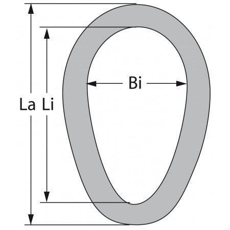Herzkausch geschlossene Form 4mm