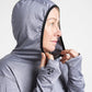 Funktionsshirt Hooded Quick Dry UVF 50+ langarm unisex
