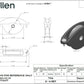 Fallrollenkasten Aluminium mit Edelstahl-Kugellagerrolle 38mm