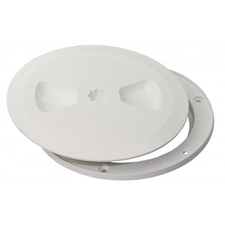 Inspektionsdeckel ASA 6" / 150 mm weiß