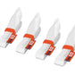 Segelgurt mit Schlaufe sail ties 200cm weiß (Set)