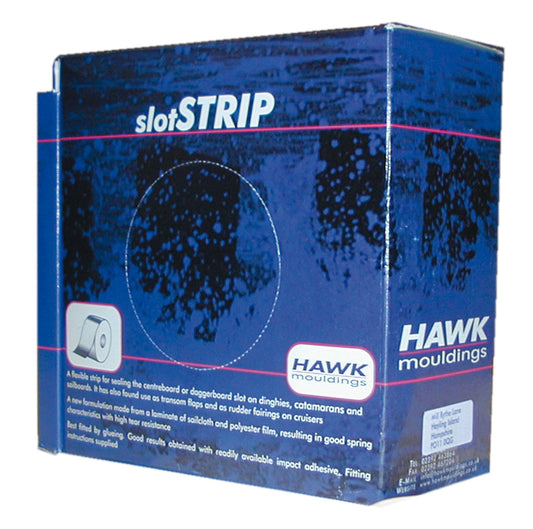 Schwertkastendichtung HAWKER SLOT STRIP 75mm (Preis/Meter)